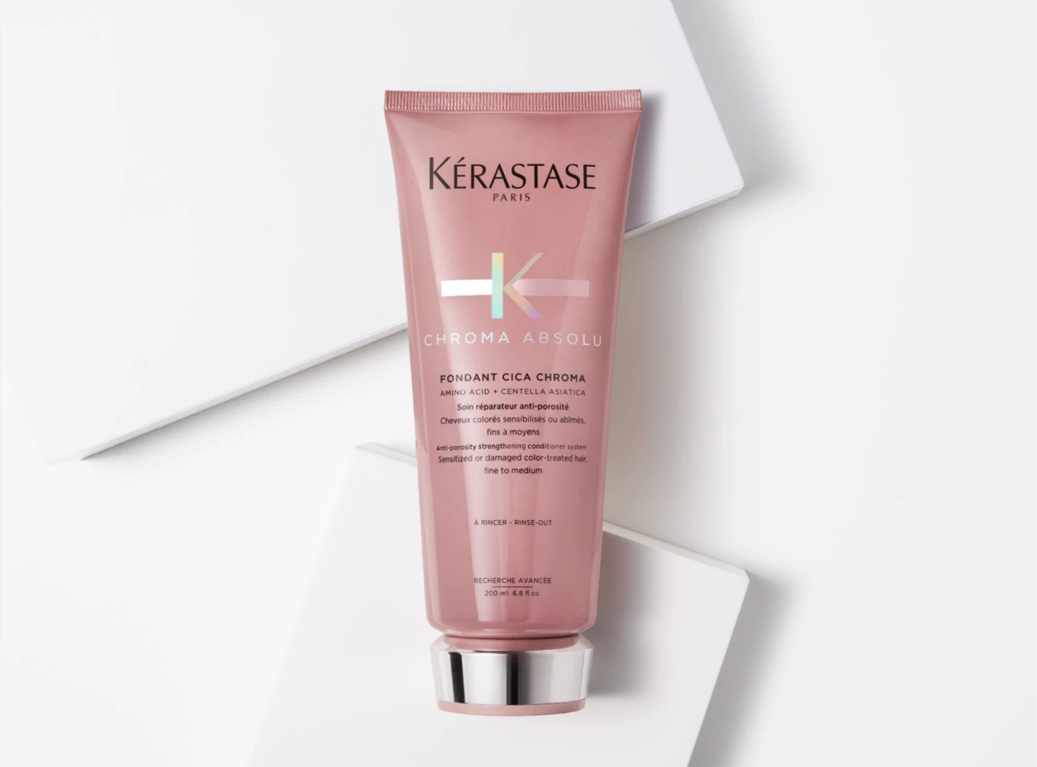 Kérastase Kerastase Chroma Absolu Fondant Cica Chroma 200ML - Balsamo Rinforzante Capelli Colorati Fini 6 Kérastase Kerastase Chroma Absolu Fondant Cica Chroma 200ML - Balsamo Rinforzante Capelli Colorati Fini - immagine 4