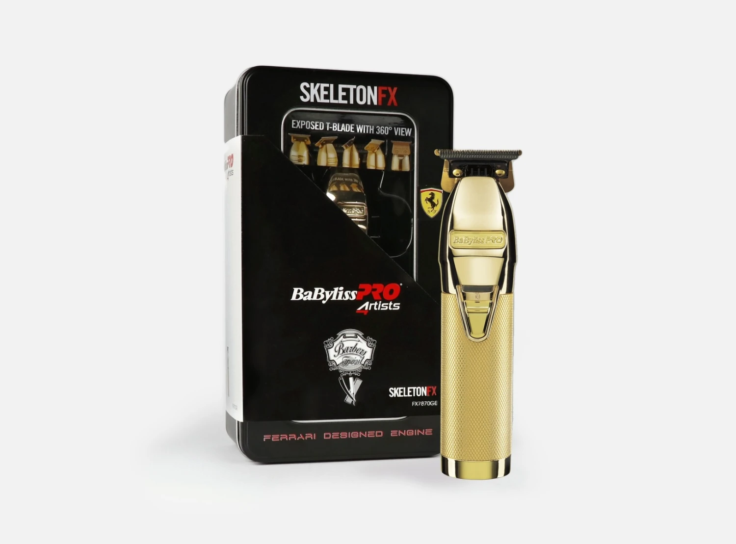 Babyliss Pro 4artist Skeleton Gold Trimmer FX7870ge 7 Babyliss Pro 4artist Skeleton Gold Trimmer FX7870ge - immagine 5