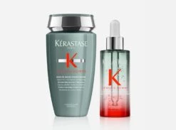 Kit Kérastase Anticaduta Uomo Genesis Homme Con Shampoo Ispessente + Siero