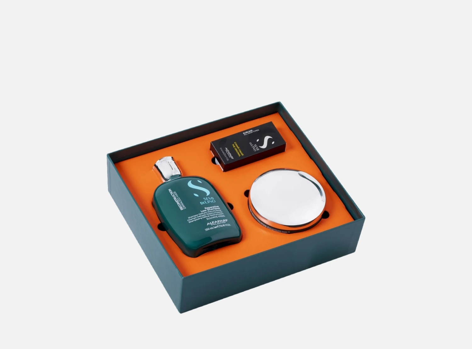 Alfaparf Milano Semi Di Lino Reconstruction Cofanetto Shampoo 250ml, Maschera 200ml, Cristalli Liquidi 15ml - immagine 2