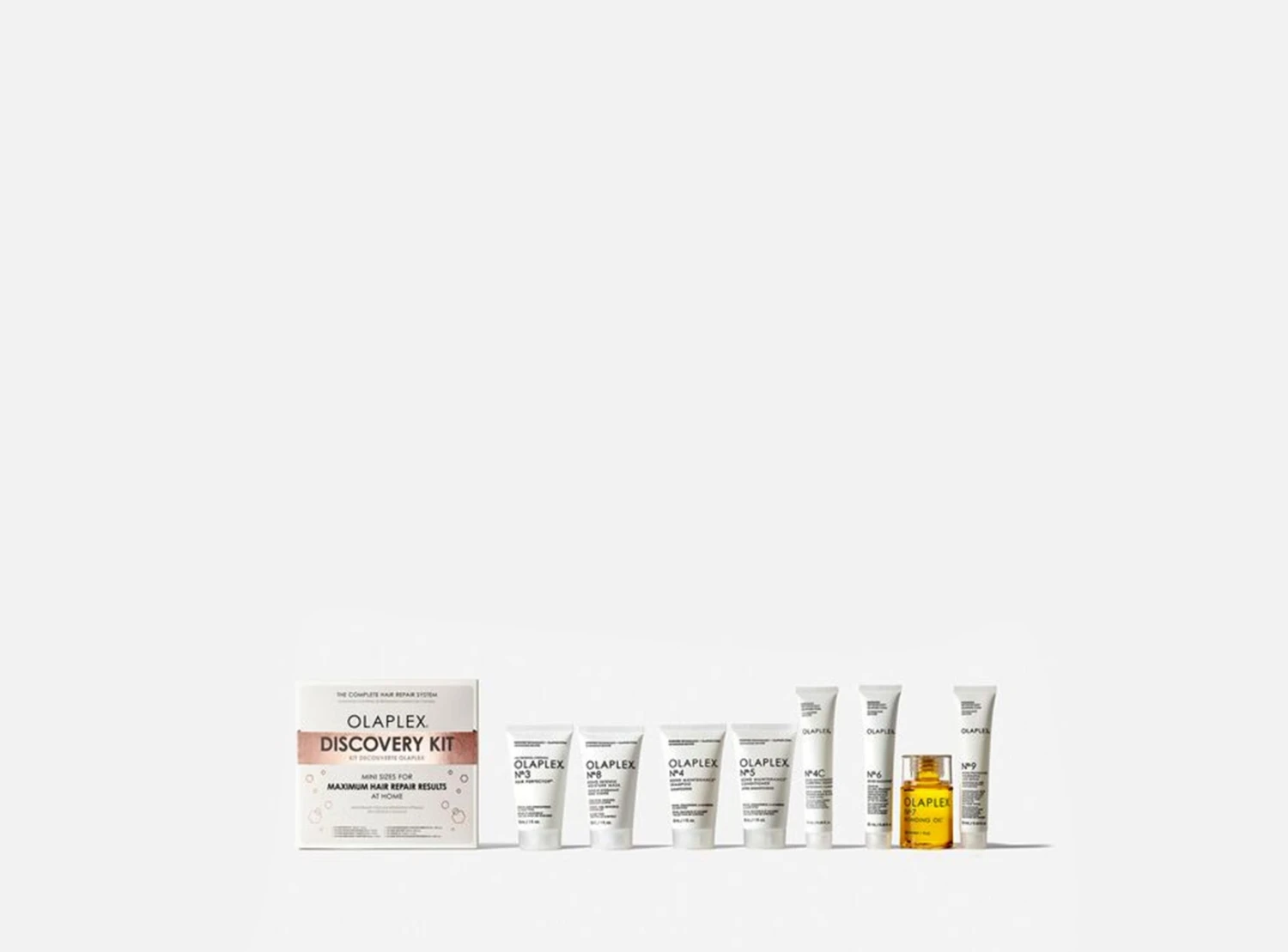Olaplex Discovery Kit Nº3 Nº4 Nº4C Nº5 N°6 N°7 N°8 N°9 Formato Viaggio 4 Olaplex Discovery Kit Nº3 Nº4 Nº4C Nº5 N°6 N°7 N°8 N°9 Formato Viaggio - immagine 2