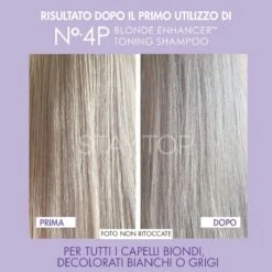 Olaplex N°4P Purple Blonde Enhancer Toning Shampoo 250 Ml -Cosmetici Promozione opx140626 5