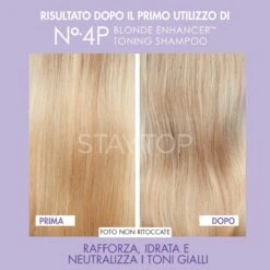 Olaplex N°4P Purple Blonde Enhancer Toning Shampoo 250 Ml -Cosmetici Promozione opx140626 6