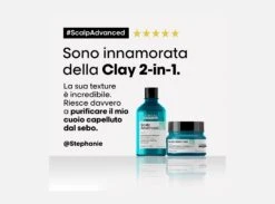 L’Oreal Professionnel Serie Expert Scalp Advanced 2-in-1 Deep Purifier Clay Anti-Oiliness Cute Grassa 250ml | 500ml -Cosmetici Promozione scalp advanced shampoo maschera purificante l oreal prezzo 1