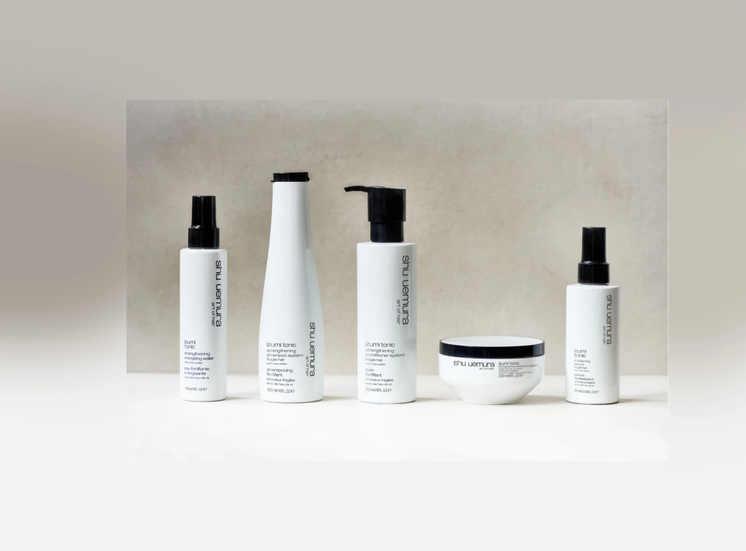 Shu Uemura Izumi Tonic Strengthening Conditioner System Fragile Hair Balsamo Rinforzante 250ml 6 Shu Uemura Izumi Tonic Strengthening Conditioner System Fragile Hair Balsamo Rinforzante 250ml - immagine 4